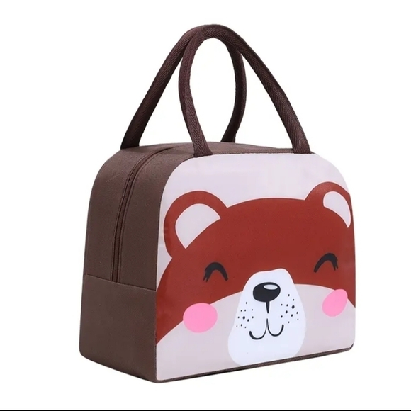 unbranded Other - Cute Cartoon Bear Animal Bento Bag - The Perfect Insulated Lunch Box